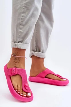 Damskie Boto Damskie Piankowe Japonki Fuksja Apolla