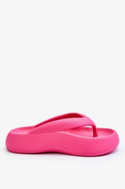 Damskie Boto Damskie Piankowe Klapki Japonki Różowe Roux