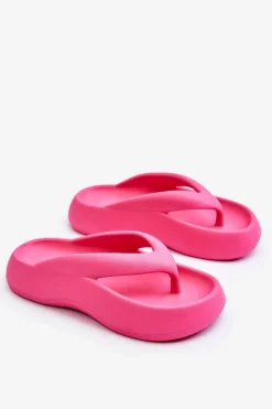 Damskie Boto Damskie Piankowe Klapki Japonki Różowe Roux