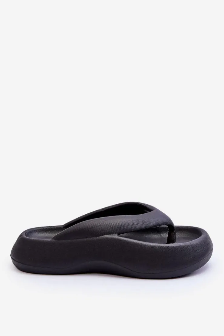 Boto Klapki Basenowe|Klapki Damskie Japonki*Damskie Piankowe Klapki Japonki Czarne Roux