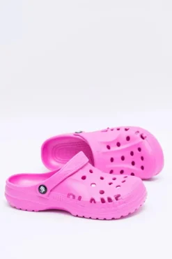 Online Boto Damskie Piankowe Klapki Kroksy EVA Różowe