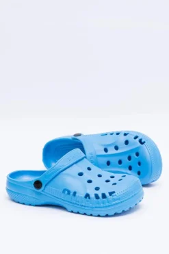 Boto Klapki Damskie Klasyczne*Damskie Piankowe Klapki Kroksy EVA Niebieskie