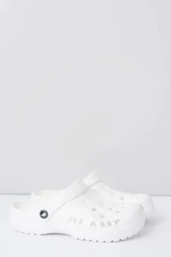 Damskie Boto Damskie Piankowe Klapki Kroksy EVA Białe