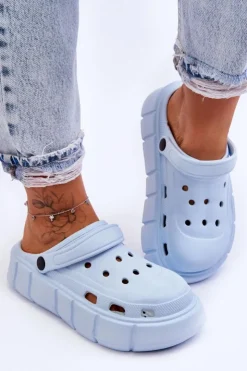 Damskie Boto Damskie Piankowe Klapki Na Platformie Jasnoe Beckett