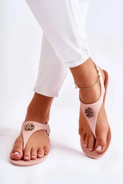 Clearance Boto Damskie Sandałki Beżowe Sonner