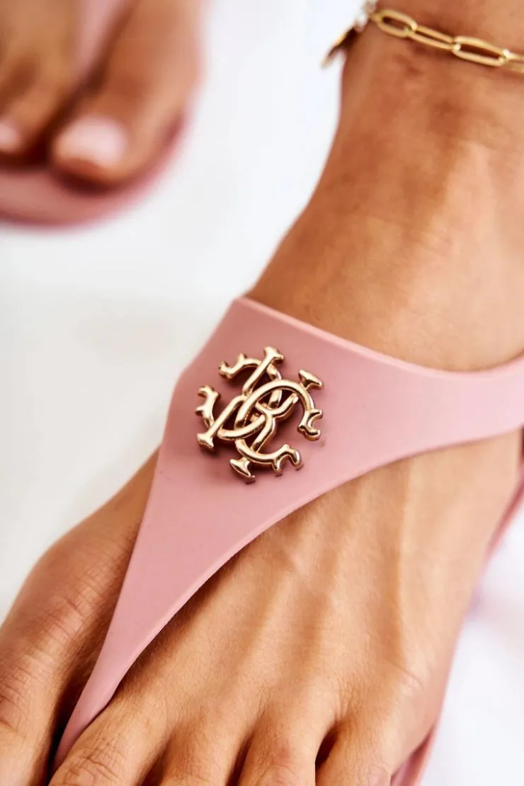 Boto Damskie Sandałki Różowe Sonner