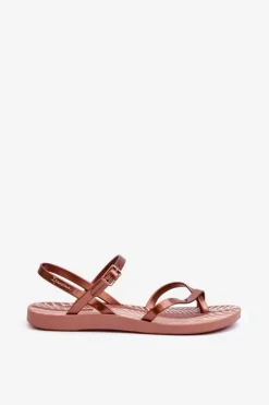 Ipanema Damskie Sandały 82842 Fashion Sandal VIII Fem Różowo-Brązowe