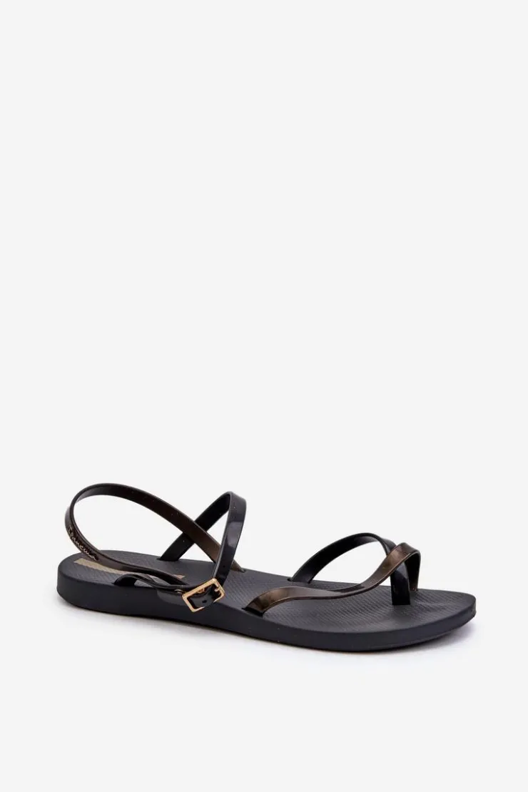 Ipanema Sandały Gumowe|Sandały Płaskie*Damskie Sandały 82842 Fashion Sandal VIII Fem Czarne