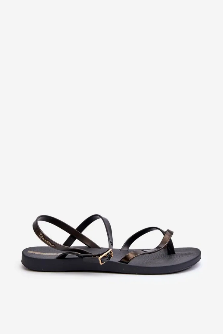 Ipanema Sandały Gumowe|Sandały Płaskie*Damskie Sandały 82842 Fashion Sandal VIII Fem Czarne