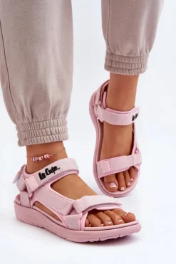 Lee Cooper Damskie Sandały LCW-24-34-2613 Różowe