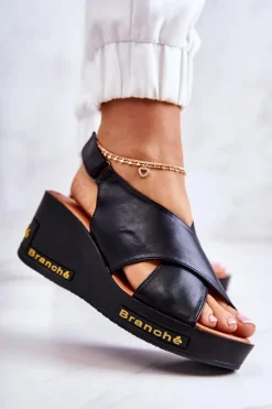 Online Buty damskie Vinceza Damskie Sandały Na Rzep Czarne Amaze