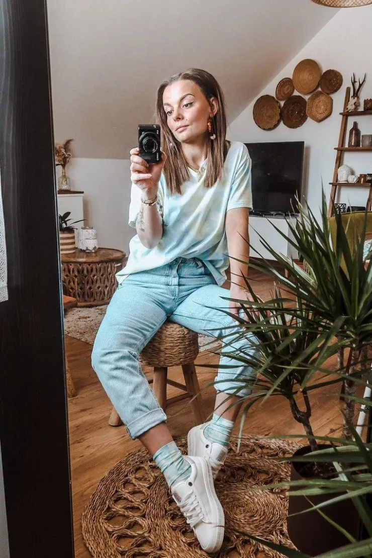 Big Star Shoes Trampki Damskie Big Star|Trampki Damskie Niskie*Damskie Skórzane Tenisówki Logowana Podeszwa Big Star GG274194 Białe