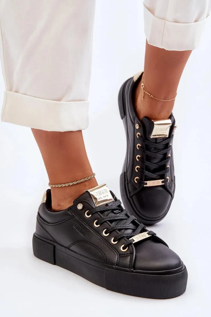 Damskie Big Star Shoes Damskie Sneakersy Big Star NN274209 Czane