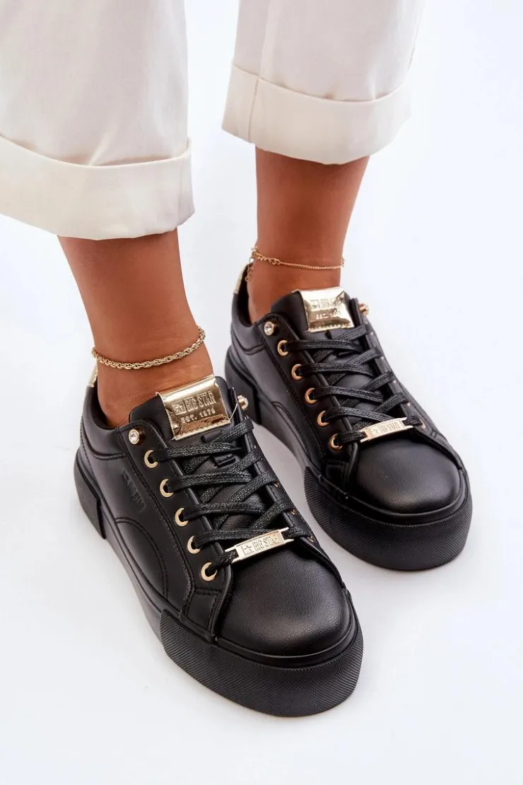 Damskie Big Star Shoes Damskie Sneakersy Big Star NN274209 Czane