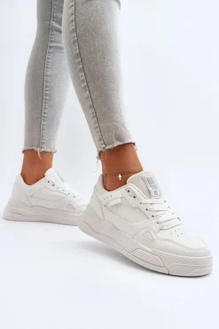 Damskie Big Star Shoes Damskie Sneakersy Big Star NN274667 Białe