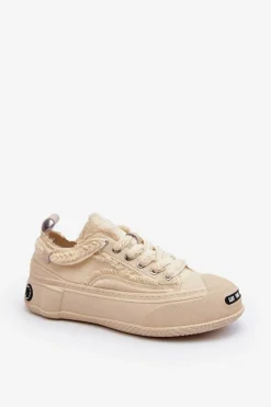 Damskie GOE Damskie Sneakersy NN2N4060 Beżowe