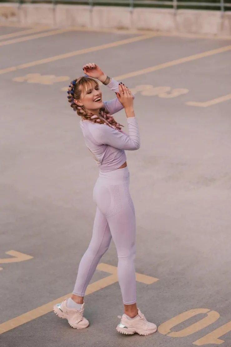 Boto Sneakersy Damskie*Damskie Sneakersy Na Masywnej Podeszwie Różowe Influencer