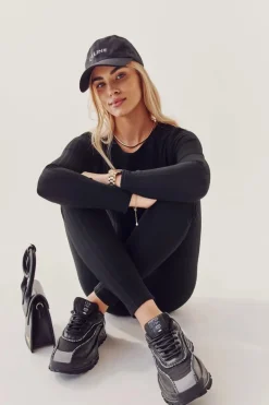 Discount Cross Jeans Damskie Sportowe Buty II2R4018C Czarne Czarny