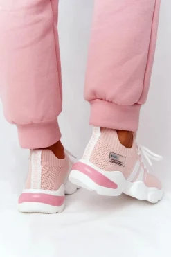 Clearance GOE Damskie Sportowe Buty HH2N4019 Różowe