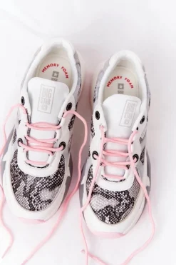 New Big Star Shoes Damskie Sportowe Buty Memory Foam Big Star HH274326 Białe