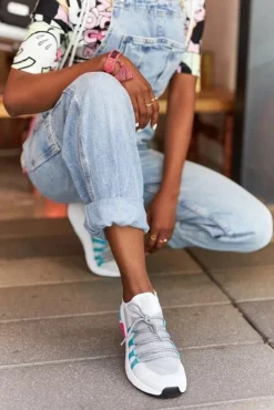 Discount Big Star Shoes Damskie Sportowe Buty Memory Foam Big Star HH274531 Biało-Szare