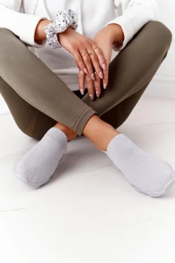 Damskie Boto Damskie Sportowe Buty Slip-on Szare Yoga Class