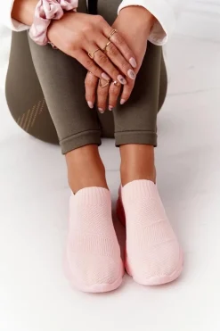 Boto Trampki Damskie Slip-On*Damskie Sportowe Buty Slip-on Różowe Yoga Class
