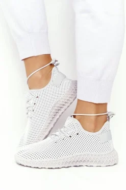 Boto Trampki Damskie Slip-On*Damskie Sportowe Buty Slip-on Szare Run Away