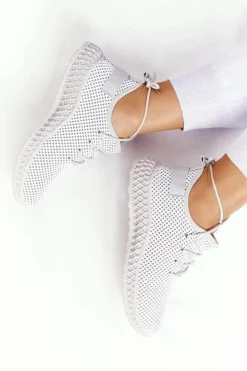 Boto Trampki Damskie Slip-On*Damskie Sportowe Buty Slip-on Szare Run Away