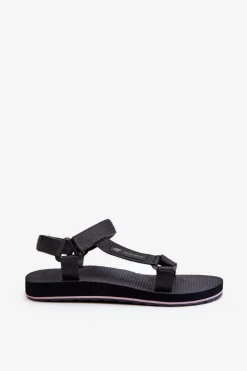 4F Damskie Sportowe Sandały RSS2SANF054-23S Ciemnoszare Szary