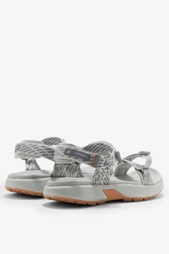 Damskie 4F Damskie Sportowe Sandały RSS2SANF049-26S Jasnoszare