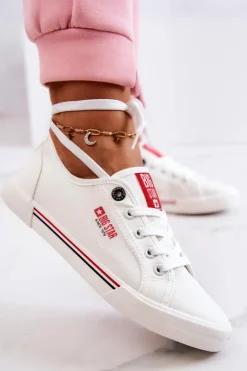 New Big Star Shoes Damskie Tenisówki BIG STAR HH274059 Białe
