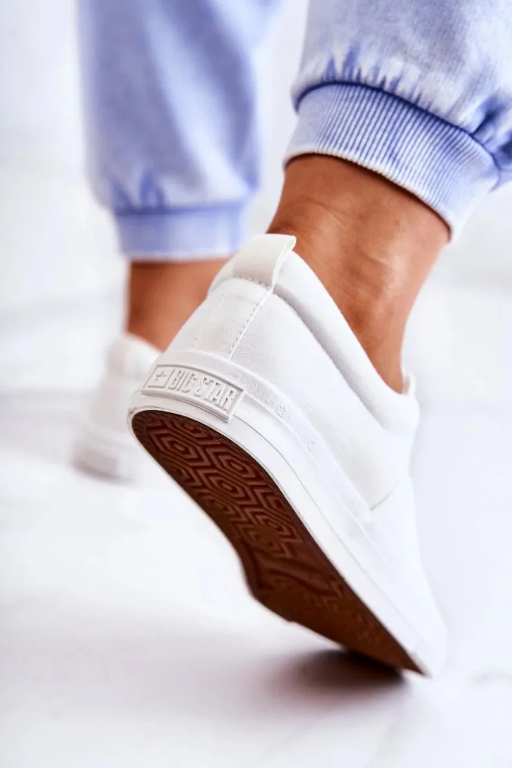 Damskie Big Star Shoes Damskie Tenisówki BIG STAR FF274168 Białe