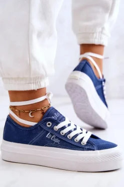 Lee Cooper Trampki Damskie Niskie*Damskie Tenisówki LCW-22-31-0834L Niebieskie