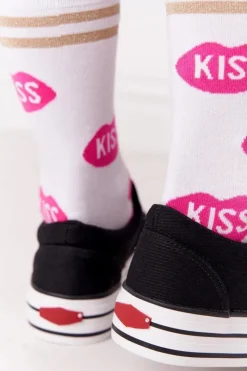 Damskie Cross Jeans Damskie Tenisówki Na Platformie FF2R4002C Czarme