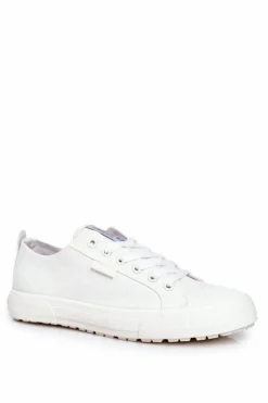 Clearance Big Star Shoes Damskie Trampki Big Star Białe FF274A081