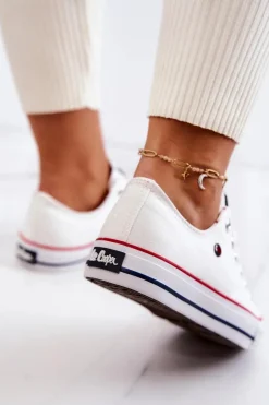 Discount Lee Cooper Damskie Trampki LCW-22-31-0875L Białe