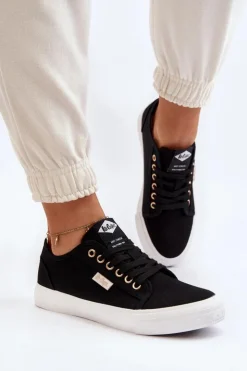 Lee Cooper Trampki Damskie Niskie*Damskie Trampki LCW-24-31-2202 Czarne