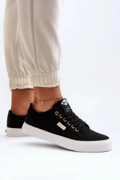 Lee Cooper Trampki Damskie Niskie*Damskie Trampki LCW-24-31-2202 Czarne