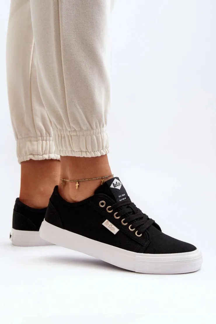 Lee Cooper Trampki Damskie Niskie*Damskie Trampki LCW-24-31-2202 Czarne