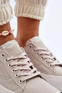 Damskie Lee Cooper Damskie Trampki LCW-24-31-2171 Szare