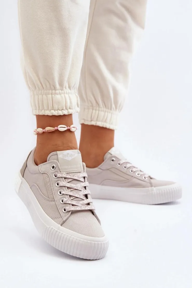 Damskie Lee Cooper Damskie Trampki LCW-24-31-2171 Szare