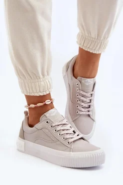 Damskie Lee Cooper Damskie Trampki LCW-24-31-2171 Szare