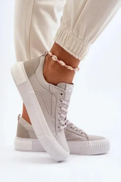 Damskie Lee Cooper Damskie Trampki LCW-24-31-2171 Szare