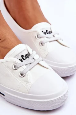 Lee Cooper Trampki Damskie Niskie*Damskie Trampki Tenisówki LCW-23-31-1791L Białe