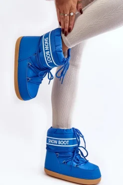 Damskie Boto Damskie Wiązane Śniegowce e Soia
