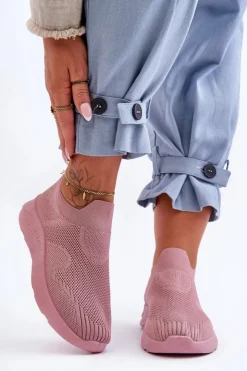 Damskie Boto Damskie Wsuwane Buty Sportowe Różowe Claris