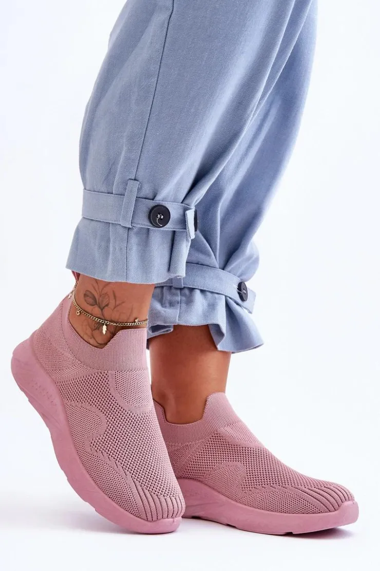 Damskie Boto Damskie Wsuwane Buty Sportowe Różowe Claris