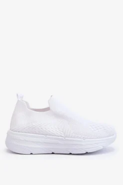 Damskie Boto Damskie Wsuwane Buty Sportowe Białe Ferive