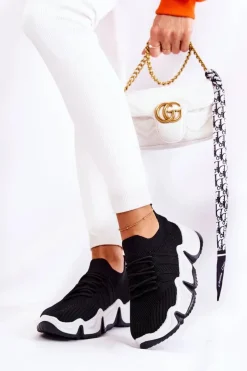 Damskie Boto Damskie Wsuwane Sneakersy Czarne Dayen